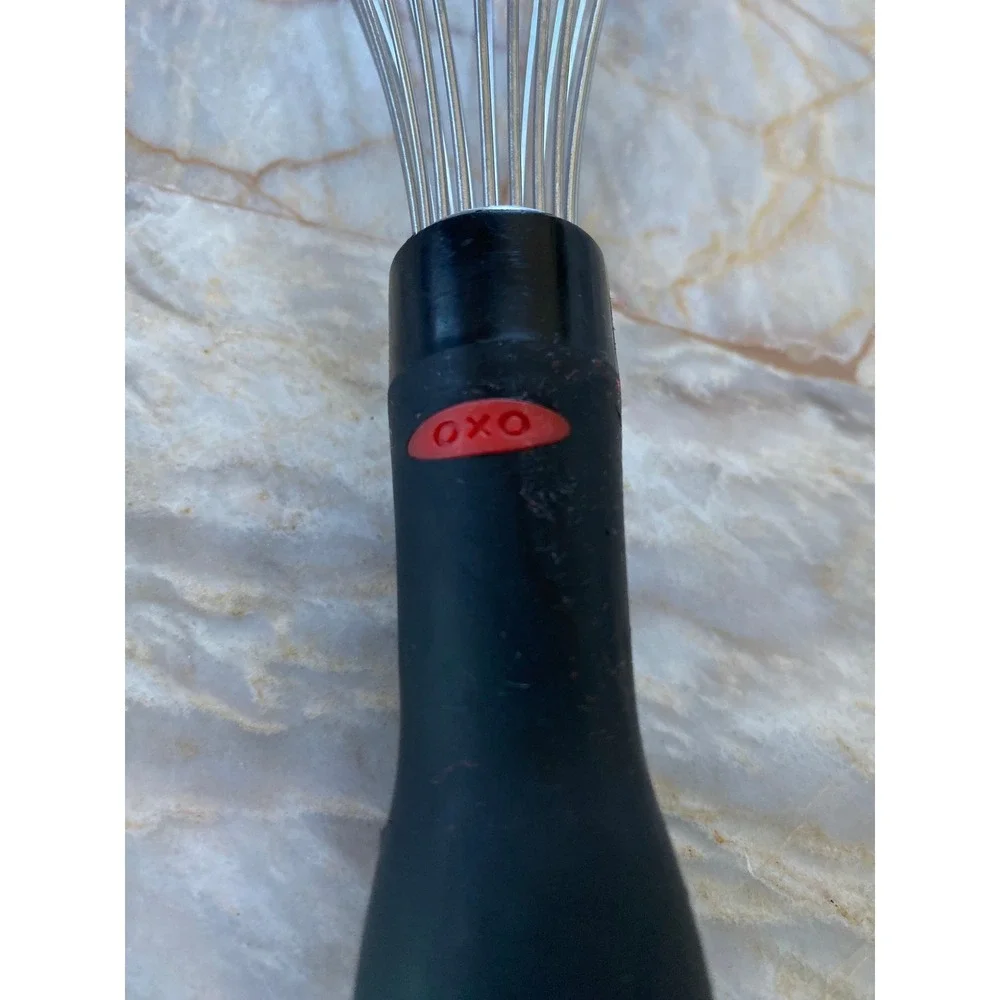 OXO Good Grips 11 Inch Balloon Whisk Stainless Steel Black Ergonomic Handle
